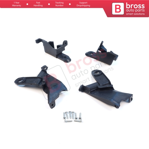 Headlight Holder Mount Repair Bracket Tab Set Left Right Side for Toyota Corolla MK10 E140 E150 Altis 2006-2010 8119412050 8119512050 