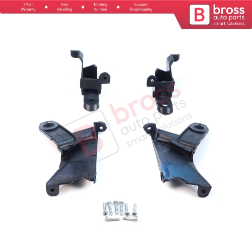 Headlight Holder Mount Repair Bracket Tab Set Left Right Side for Toyota Corolla MK10 E140 E150 Altis 2006-2010 8119412050 8119512050 