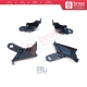 Headlight Holder Mount Repair Bracket Tab Set Left Right Side for Toyota Corolla MK10 E140 E150 Altis 2006-2010 8119412050 8119512050 