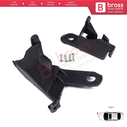 Headlight Holder Mount Repair Bracket Tab Set Right Side for Toyota Corolla MK10 E140 E150 Altis 2006-2010 8119412050