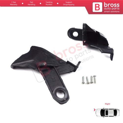 Headlight Holder Mount Repair Bracket Tab Set Right Side for Toyota Corolla MK10 E140 E150 Altis 2006-2010 8119412050