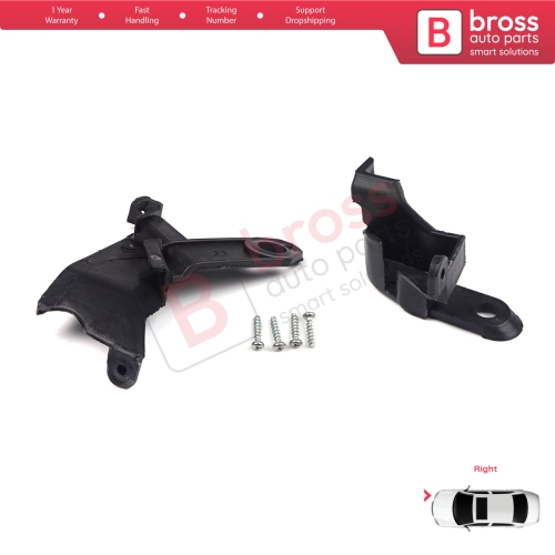 Headlight Holder Mount Repair Bracket Tab Set Right Side for Toyota Corolla MK10 E140 E150 Altis 2006-2010 8119412050