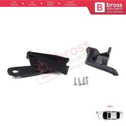 Headlight Holder Mount Repair Bracket Tab Set Right Side for Toyota Corolla MK10 E140 E150 Altis 2006-2010 8119412050