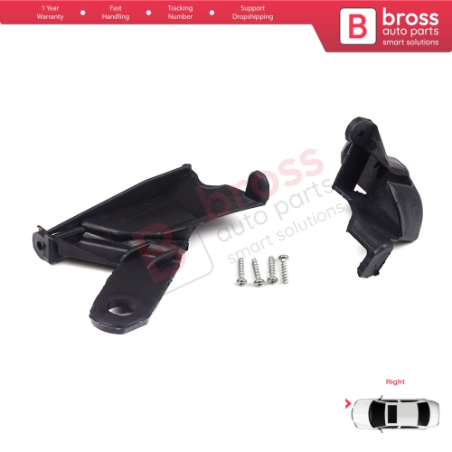 Headlight Holder Mount Repair Bracket Tab Set Right Side for Toyota Corolla MK10 E140 E150 Altis 2006-2010 8119412050