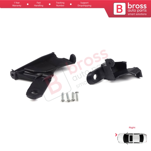 Headlight Holder Mount Repair Bracket Tab Set Right Side for Toyota Corolla MK10 E140 E150 Altis 2006-2010 8119412050