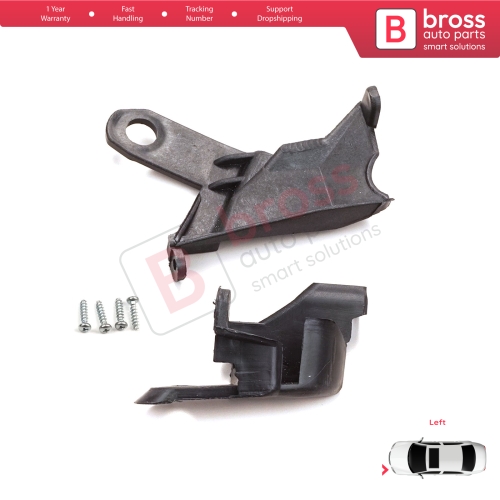Headlight Holder Mount Repair Bracket Tab Set Left Side for Toyota Corolla MK10 X E140 E150 Altis 2006-2010 8119512050