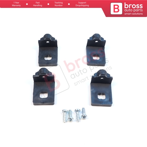 Headlight Holder Mount Repair Bracket Tab Set Left Right Side for VW Touran MK1 2003-2010 Caddy MK3 2004-2010 Pre-Facelift 1T0998225 1T0998226