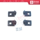Headlight Holder Mount Repair Bracket Tab Set Left Right Side for VW Touran MK1 2003-2010 Caddy MK3 2004-2010 Pre-Facelift 1T0998225 1T0998226
