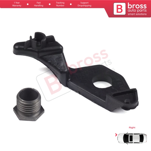 Headlight Holder Mount Repair Bracket Tab Set Right Side for BMW 5 Series E60 E61 2003-2010 63126942478