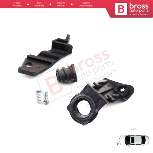 Headlight Holder Mount Repair Bracket Tab Set Left Side for VW Jetta MK5 A5 1K 2005-2010 Golf MK5 A5 1K 2004-2009 1K0998225
