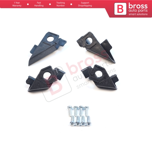 Headlight Holder Mount Repair Bracket Tab Set Left Right Side for VW Polo MK5 6R 6C 61 2009-2016 6R0998226 6R0998225