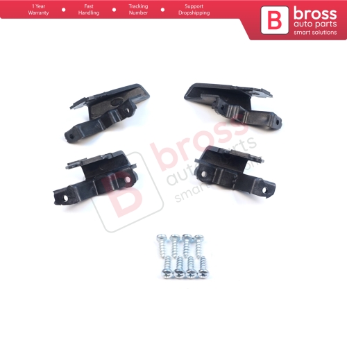 Headlight Holder Mount Repair Bracket Tab Set Left Right Side for VW Polo MK5 6R 6C 61 2009-2016 6R0998226 6R0998225