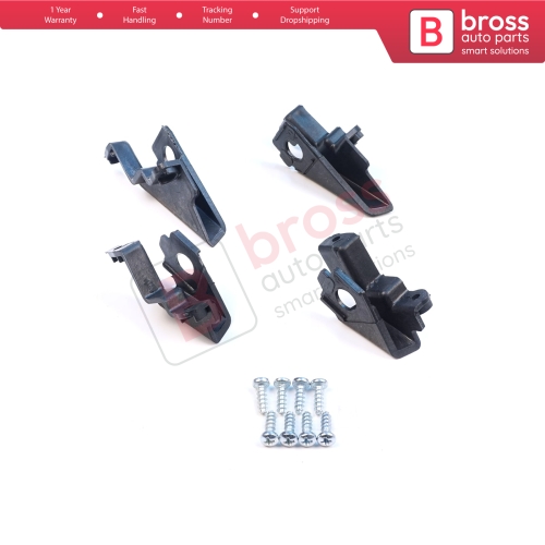 Headlight Holder Mount Repair Bracket Tab Set Left Right Side for VW Polo MK5 6R 6C 61 2009-2016 6R0998226 6R0998225