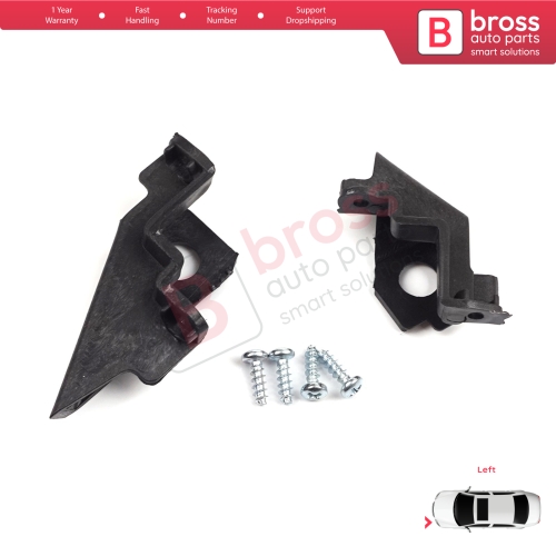 Headlight Holder Mount Repair Bracket Tab Set Left Side for VW Polo MK5 6R 6C 61 2009-2016 6R0998225