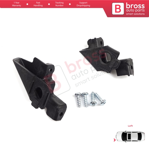 Headlight Holder Mount Repair Bracket Tab Set Left Side for VW Polo MK5 6R 6C 61 2009-2016 6R0998225