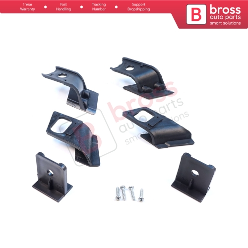 Headlight Holder Mount Repair Bracket Tab Set Left Right Side for BMW 3 Series E90 E91 E92 E93 63116942725 63116942726