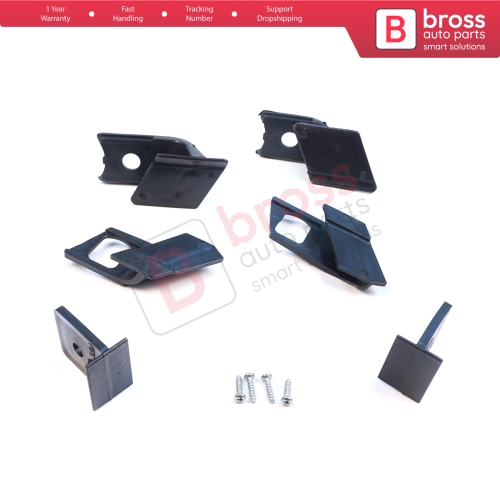 Headlight Holder Mount Repair Bracket Tab Set Left Right Side for BMW 3 Series E90 E91 E92 E93 63116942725 63116942726