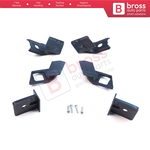 Headlight Holder Mount Repair Bracket Tab Set Left Right Side for BMW 3 Series E90 E91 E92 E93 63116942725 63116942726