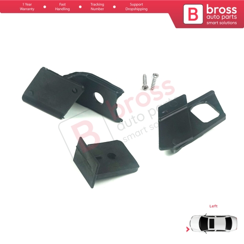 Headlight Holder Mount Repair Bracket Tab Set Left Side for BMW 3 Series E90 E91 E92 E93 63116942725