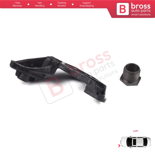 Headlight Holder Mount Repair Bracket Tab Set Left Side for BMW 5 Series E60 E61 2003-2010 63126941478