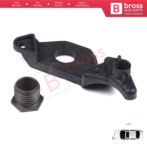 Headlight Holder Mount Repair Bracket Tab Set Left Side for BMW 5 Series E60 E61 2003-2010 63126941478