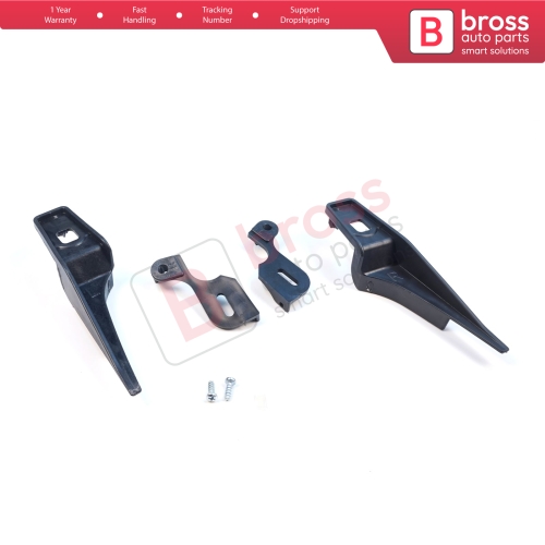 Headlight Holder Mount Repair Bracket Tab Set Left Right Side for Ford Fiesta MK6 CB1 CCN B299 B409 2008-2013 8A6113W030 8A6113W030