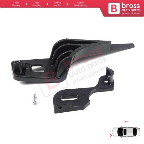 Headlight Holder Mount Repair Bracket Tab Set Left Side for Ford Fiesta MK6 CB1 CCN B299 B409 2008-2013 8A6113W030