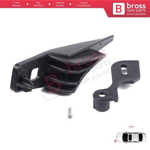 Headlight Holder Mount Repair Bracket Tab Set Left Side for Ford Fiesta MK6 CB1 CCN B299 B409 2008-2013 8A6113W030