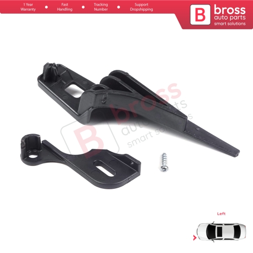 Headlight Holder Mount Repair Bracket Tab Set Left Side for Ford Fiesta MK6 CB1 CCN B299 B409 2008-2013 8A6113W030