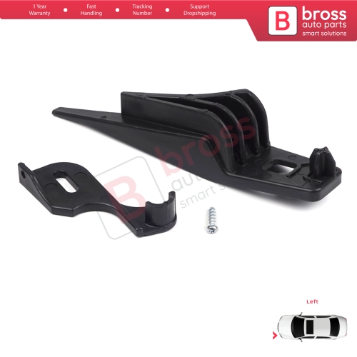 Headlight Holder Mount Repair Bracket Tab Set Left Side for Ford Fiesta MK6 CB1 CCN B299 B409 2008-2013 8A6113W030