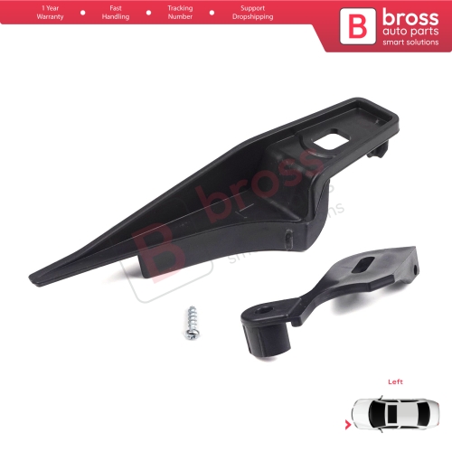 Headlight Holder Mount Repair Bracket Tab Set Left Side for Ford Fiesta MK6 CB1 CCN B299 B409 2008-2013 8A6113W030