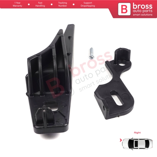 Headlight Holder Mount Repair Bracket Tab Set Right Side for Ford Fiesta MK6 CB1 CCN B299 B409 2008-2013 8A6113W029