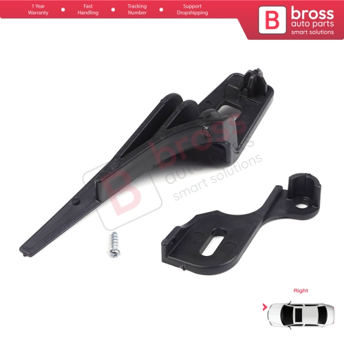 Headlight Holder Mount Repair Bracket Tab Set Right Side for Ford Fiesta MK6 CB1 CCN B299 B409 2008-2013 8A6113W029