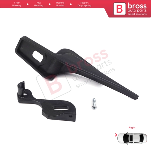 Headlight Holder Mount Repair Bracket Tab Set Right Side for Ford Fiesta MK6 CB1 CCN B299 B409 2008-2013 8A6113W029