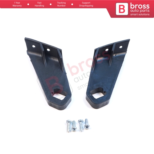 Headlight Holder Mount Repair Bracket Tab Set Left Right Side for Audi A3 MK2 8P 2008-2013 Facelift 8P0998121A 8P0998122A