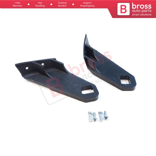 Headlight Holder Mount Repair Bracket Tab Set Left Right Side for Audi A3 MK2 8P 2008-2013 Facelift 8P0998121A 8P0998122A