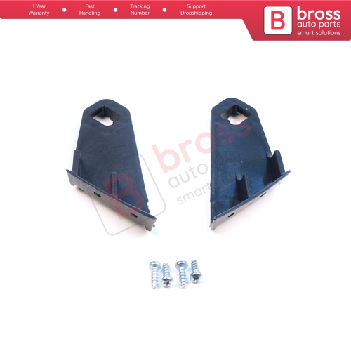 Headlight Holder Mount Repair Bracket Tab Set Left Right Side for Audi A3 MK2 8P 2008-2013 Facelift 8P0998121A 8P0998122A