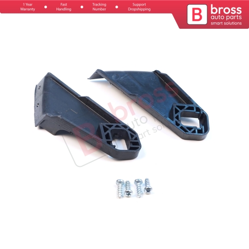 Headlight Holder Mount Repair Bracket Tab Set Left Right Side for Audi A3 MK2 8P 2008-2013 Facelift 8P0998121A 8P0998122A