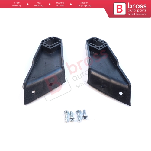 Headlight Holder Mount Repair Bracket Tab Set Left Right Side for Audi A3 MK2 8P 2008-2013 Facelift 8P0998121A 8P0998122A