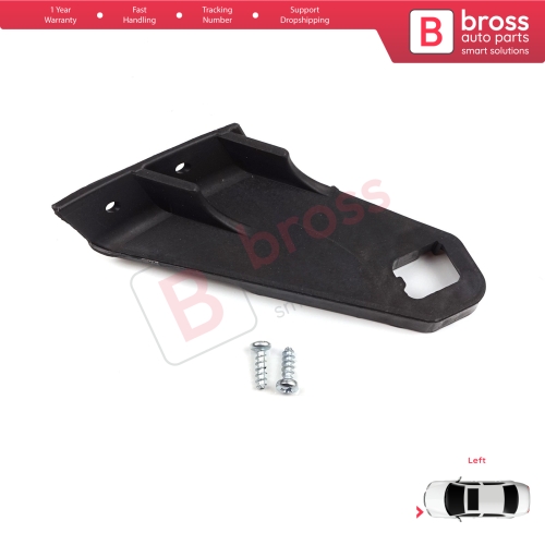 Headlight Holder Mount Repair Bracket Tab Set Left Side for Audi A3 MK2 8P1 2008-2013 Facelift 8P0998121A