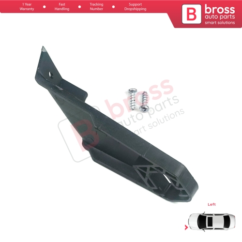 Headlight Holder Mount Repair Bracket Tab Set Left Side for Audi A3 MK2 8P1 2008-2013 Facelift 8P0998121A