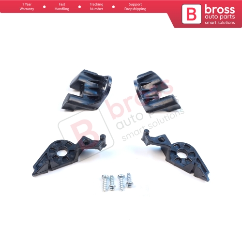 Headlight Holder Mount Repair Bracket Tab Set Left Right Side for Citroen C4 MK1 LC Coupe MK1 THE 2004-2010 621283 621284