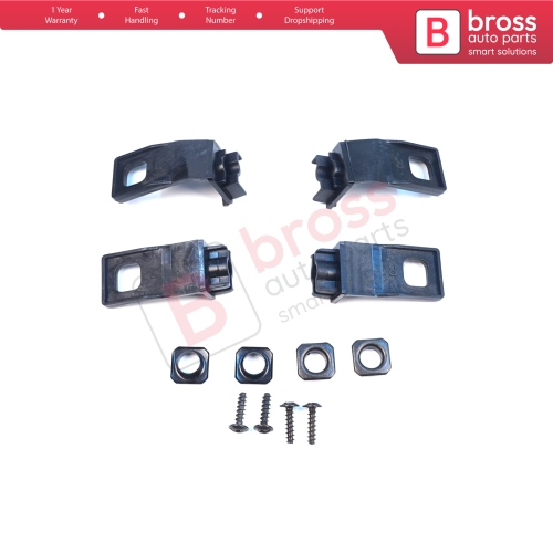 Headlight Holder Mount Repair Bracket Tab Set Left Right Side for VW Golf MK4 A4 1J HB Sedan Estate 1997-2006 1J0998225 1J0998226