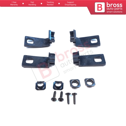 Headlight Holder Mount Repair Bracket Tab Set Left Right Side for VW Golf MK4 A4 1J HB Sedan Estate 1997-2006 1J0998225 1J0998226