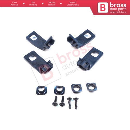 Headlight Holder Mount Repair Bracket Tab Set Left Right Side for VW Golf MK4 A4 1J HB Sedan Estate 1997-2006 1J0998225 1J0998226