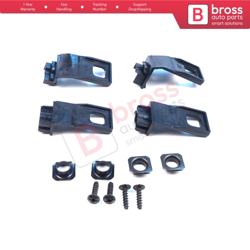 Headlight Holder Mount Repair Bracket Tab Set Left Right Side for VW Golf MK4 A4 1J HB Sedan Estate 1997-2006 1J0998225 1J0998226