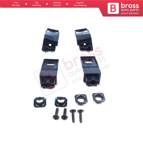 Headlight Holder Mount Repair Bracket Tab Set Left Right Side for VW Golf MK4 A4 1J HB Sedan Estate 1997-2006 1J0998225 1J0998226