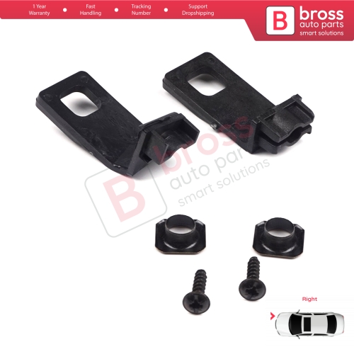 Headlight Holder Mount Repair Bracket Tab Set Right Side for VW Golf MK4 A4 1J HB Sedan Estate 1997-2006 1J0998226