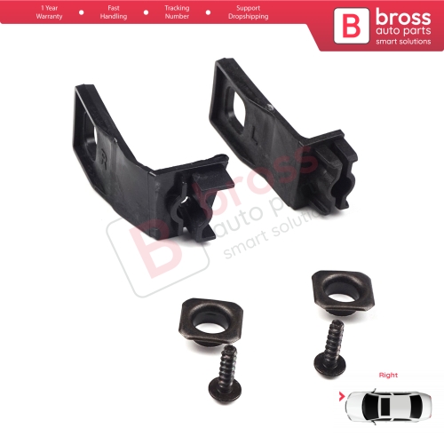 Headlight Holder Mount Repair Bracket Tab Set Right Side for VW Golf MK4 A4 1J HB Sedan Estate 1997-2006 1J0998226