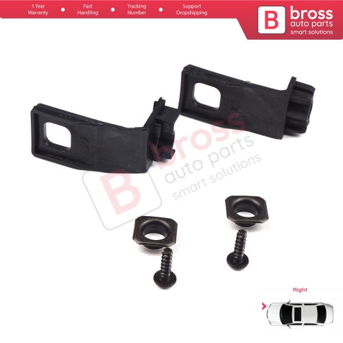 Headlight Holder Mount Repair Bracket Tab Set Right Side for VW Golf MK4 A4 1J HB Sedan Estate 1997-2006 1J0998226